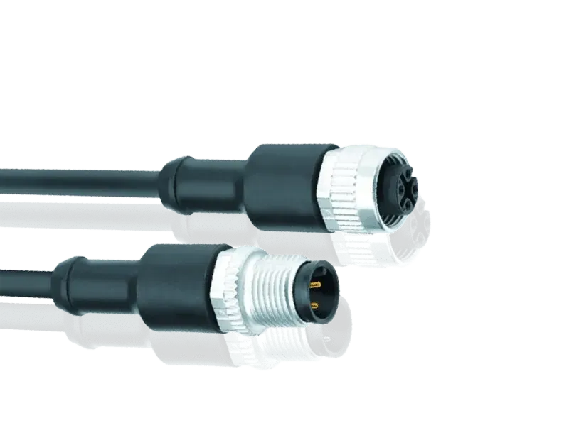 Novotechnik EEM 33-52 connecteur 5 pôles blindé droit