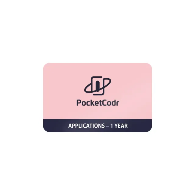Contrinex PocketCodr SOFT-POC-CON carte abonnement Applications 1 an