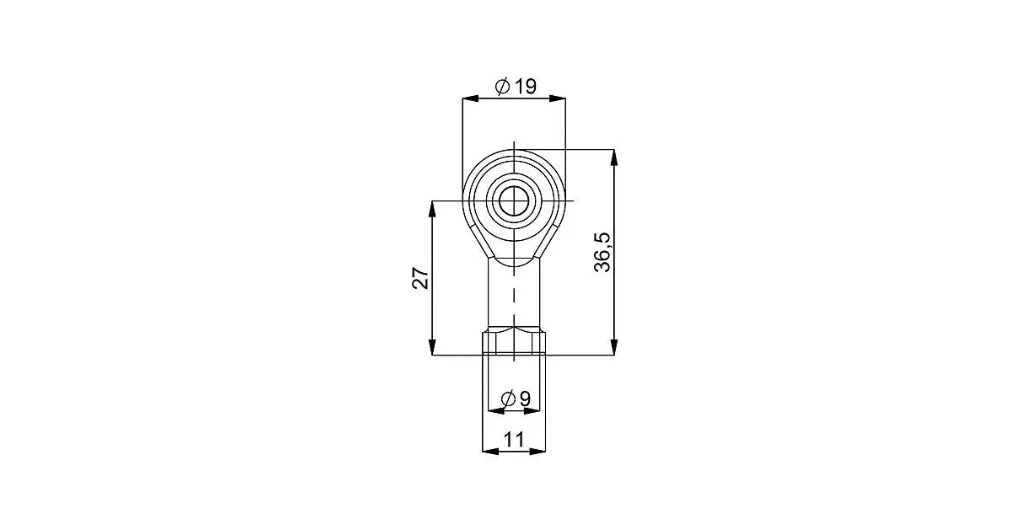 Novotechnik Z-G-01 tête à rotule palpeur