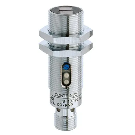 Contrinex 1180 capteur suppression fond M18 10-120 mm