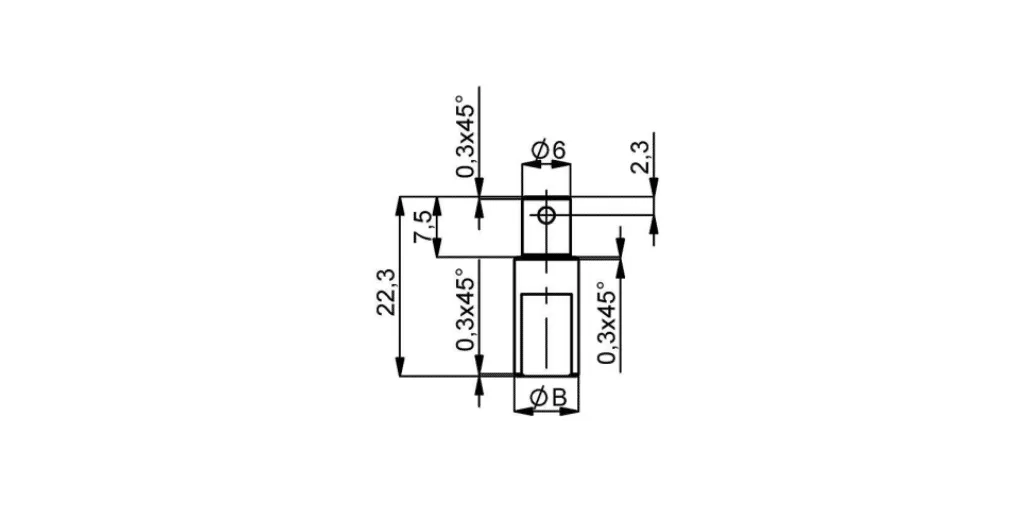 Novotechnik Z-RFC-S01/S02/S03 adaptateur d'arbre