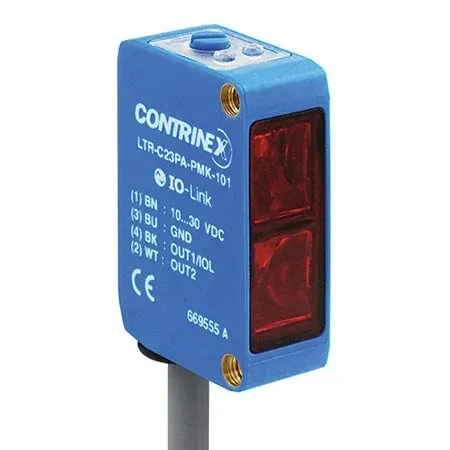 Contrinex Standard C23 capteur diffus 5-1200 mm PNP