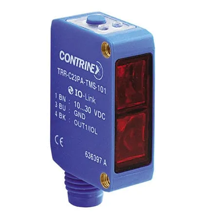 Contrinex C23 capteur transparent 20-4200 mm PNP Teach
