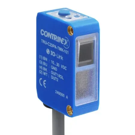 Contrinex C23 capteur objets transparents 0-1000 mm PNP M8