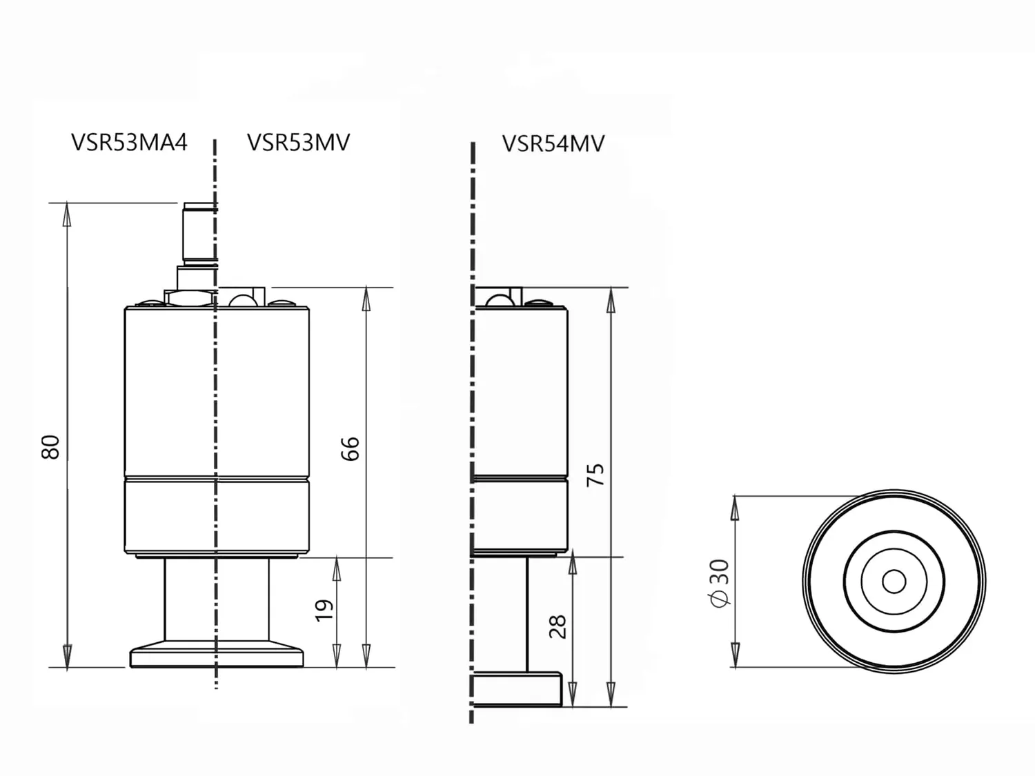 Thyracont VSR transmetteur de vide analogique Piezo Pirani