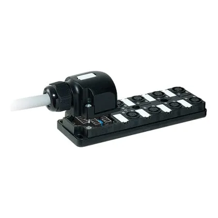 Contrinex V12-58PY-020-UYN boîtier distribution M12 8 voies