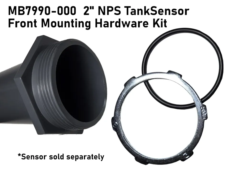 Maxbotix TankSensor MB7990 kit fixation montage avant