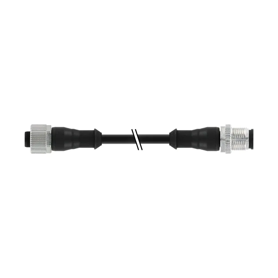 Contrinex S12-4FVW-003-NNNQ-12MG câble M12 0,3 m coudé-droit PVC