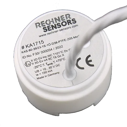 RECHNER KAS-80-39/23-1S-1Ö-D38-PTFE-Z0E-MaG-Leak-3G-3D capteur fuite