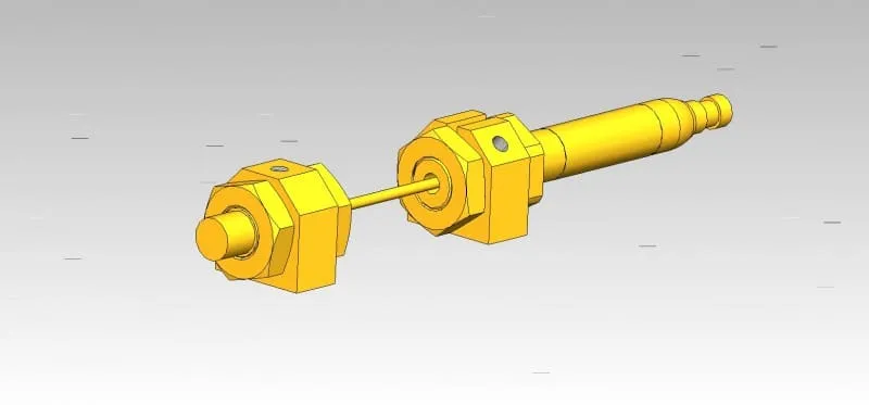 FTMesures OEP-A extensomètre optique à visser -250+250°C