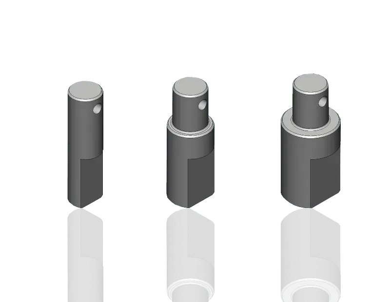 Novotechnik Z-RFC-S01/S02/S03 adaptateur d'arbre