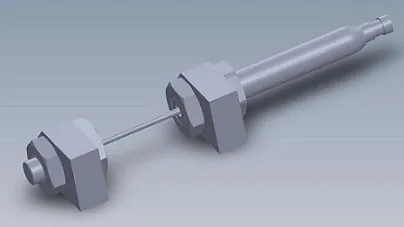 FTMesures OEP-A extensomètre optique à visser -250+250°C