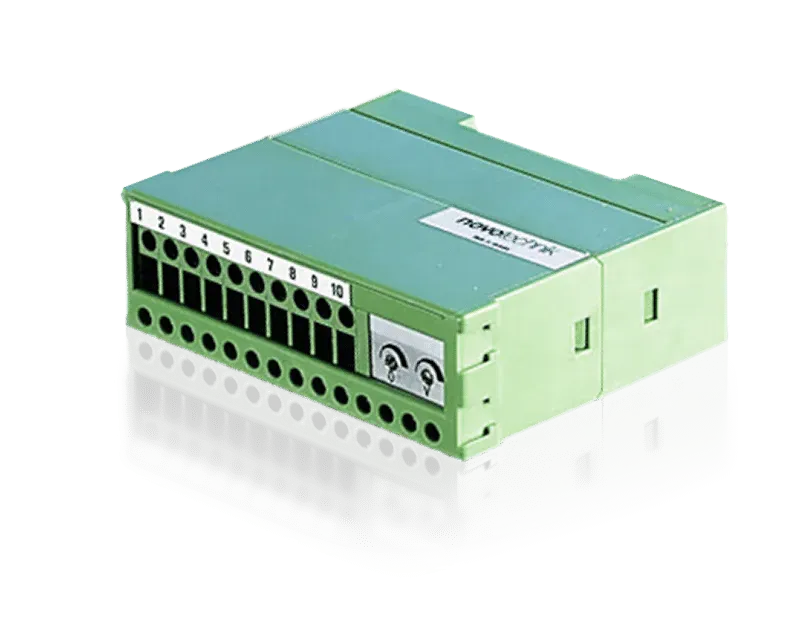 Novotechnik MUP-100/150 transmetteur rail DIN réglable