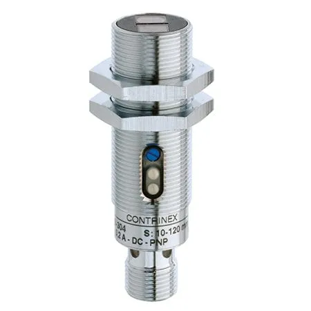 Contrinex 1180 capteur suppression fond M18 10-120 mm