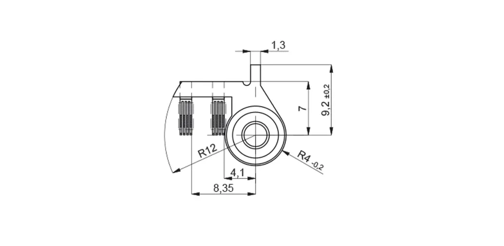 Novotechnik S-094 capteur de position compact