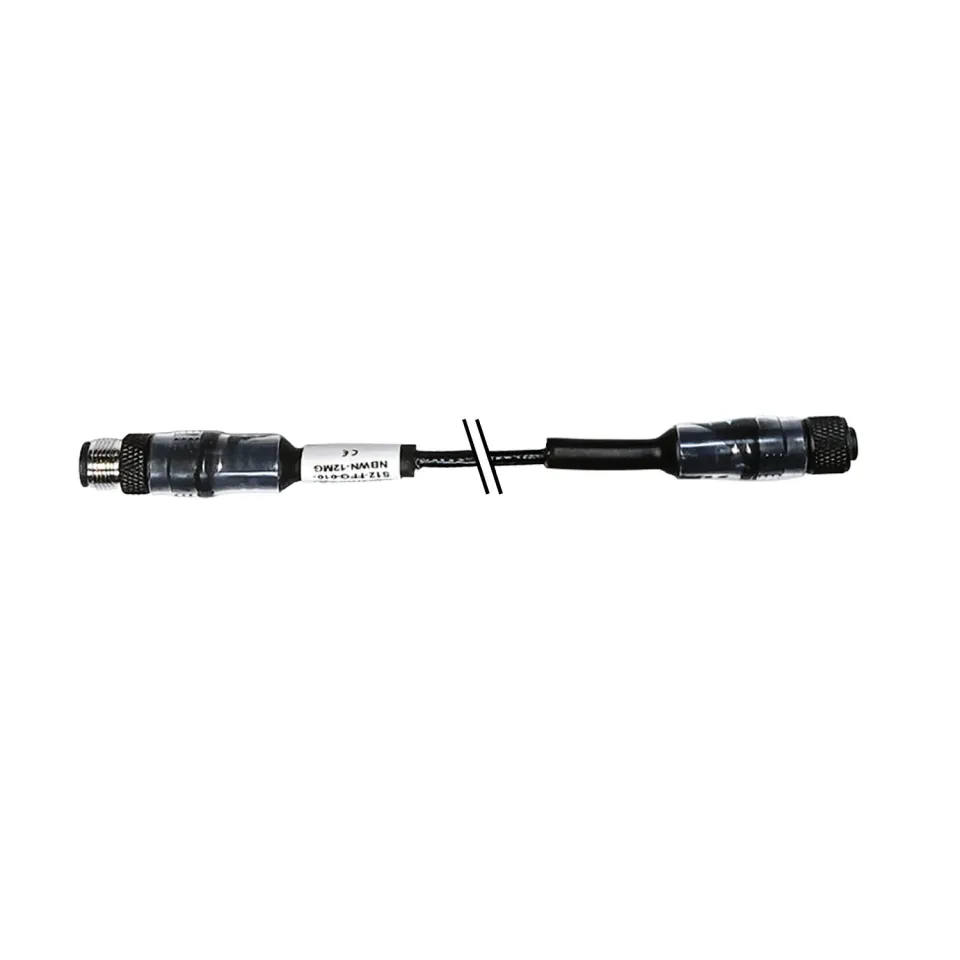 Contrinex câble M12-M12 5 fils 2 m connecteur droit FEP