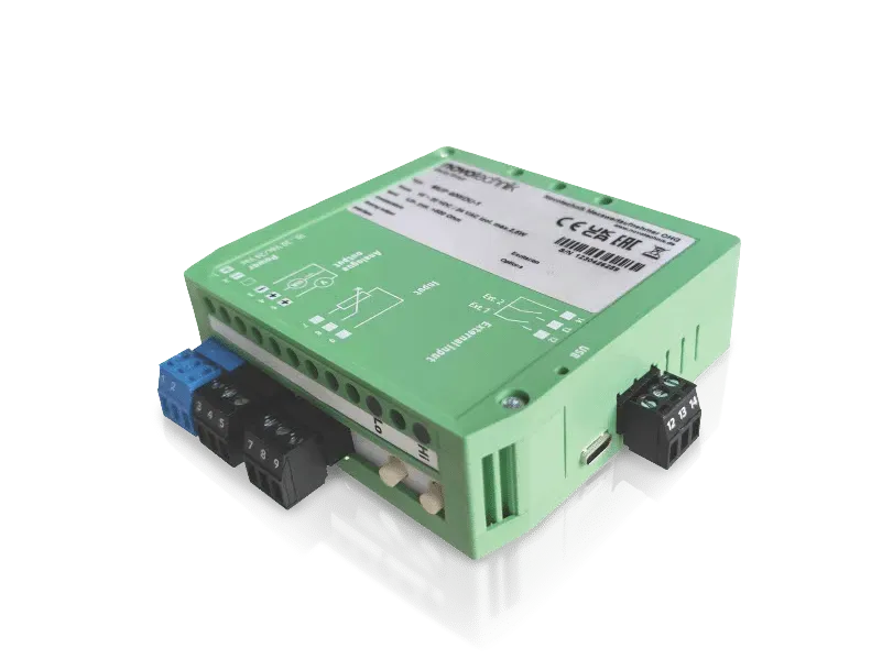 Novotechnik MUP-410 convertisseur de signal sur rail DIN