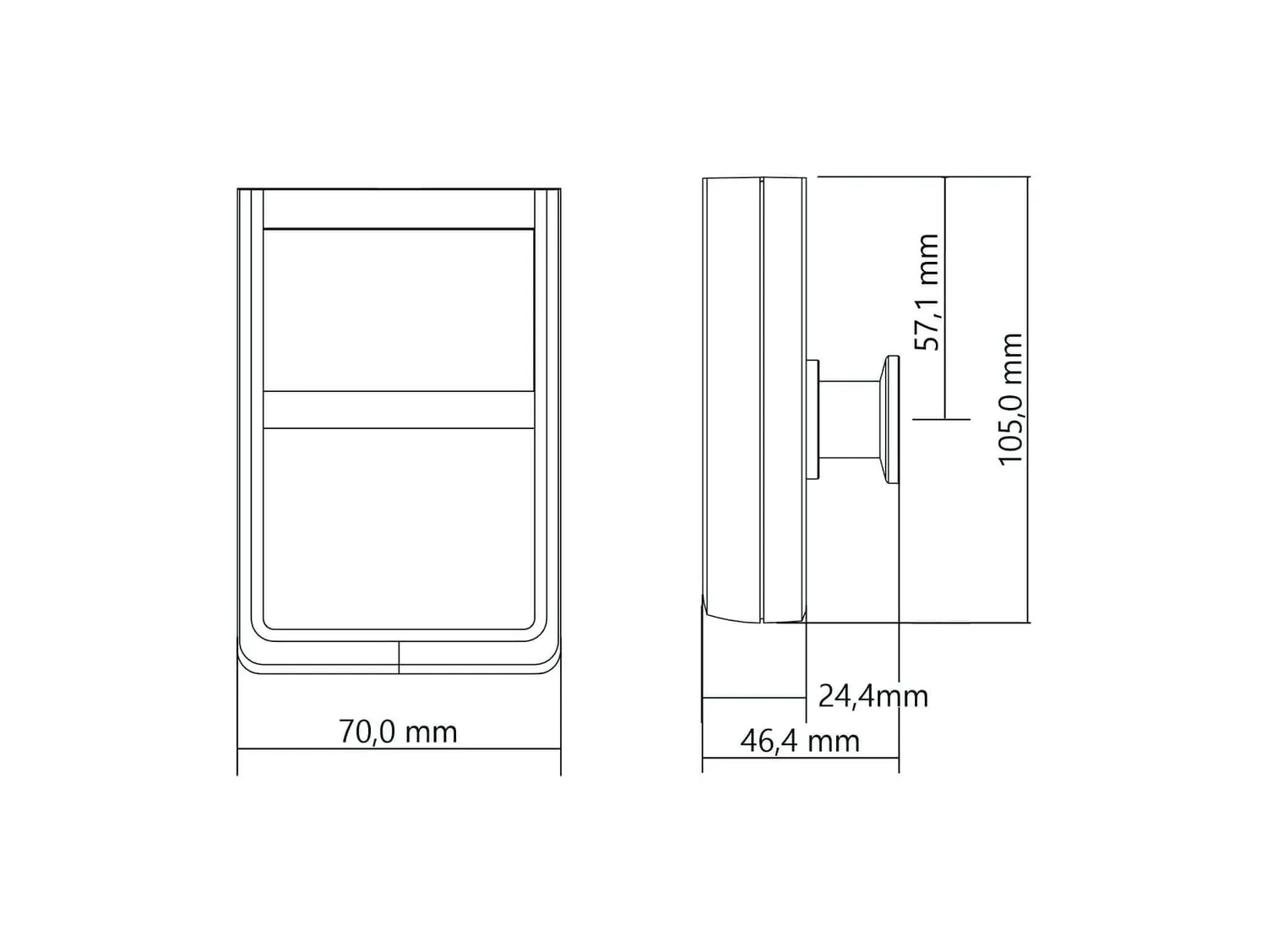 Thyracont VD850 vacuomètre compact Piezo/Pirani 1200-5e-5 mbar