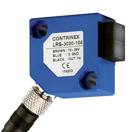 Contrinex Standard Reflex LRS-3030-104 capteur M8 4 fils 4 m