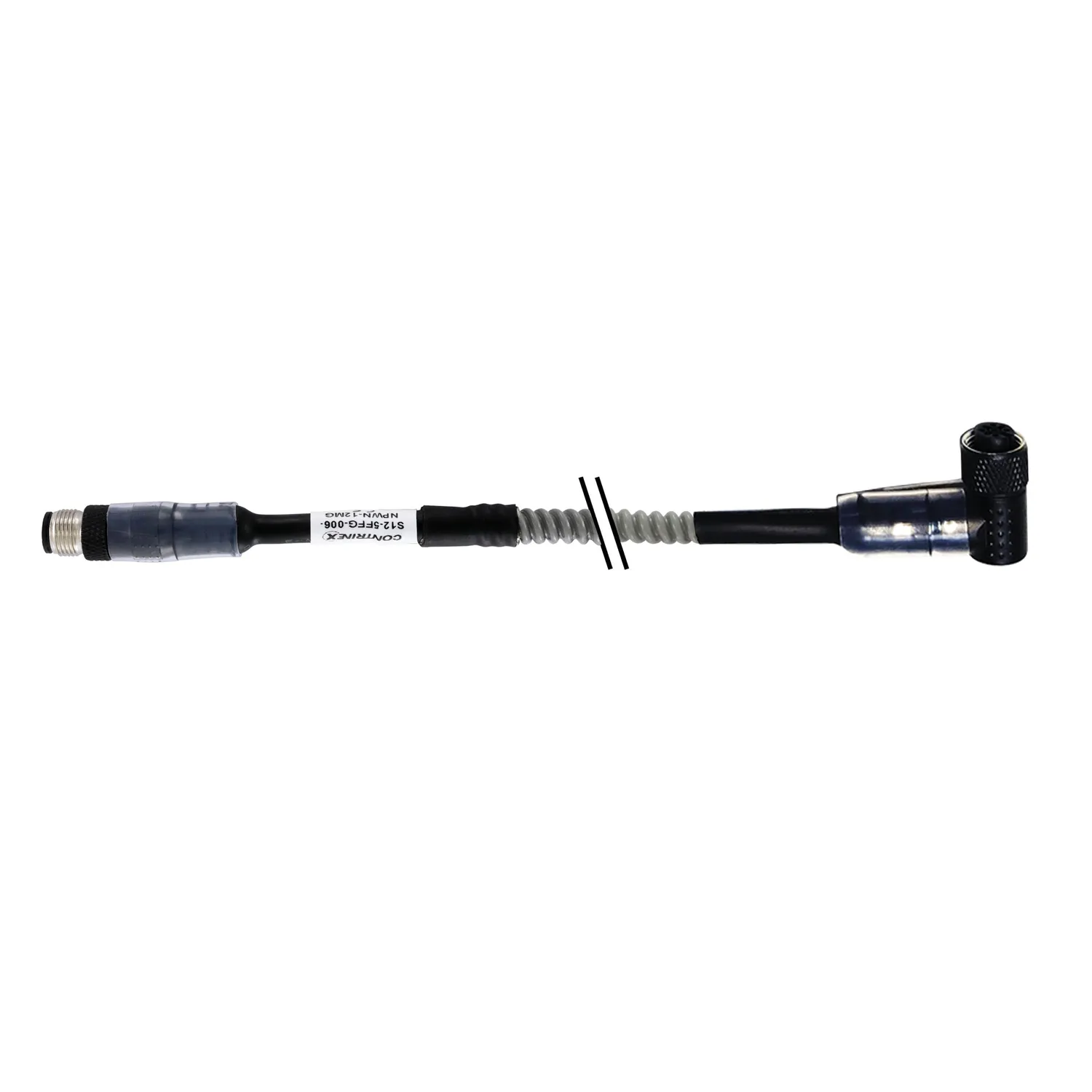 Contrinex câble M12 M12 5 fils 2 m FEP
