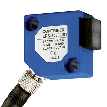 Contrinex Standard Reflex LRS-3030-104 capteur M8 4 fils 4 m