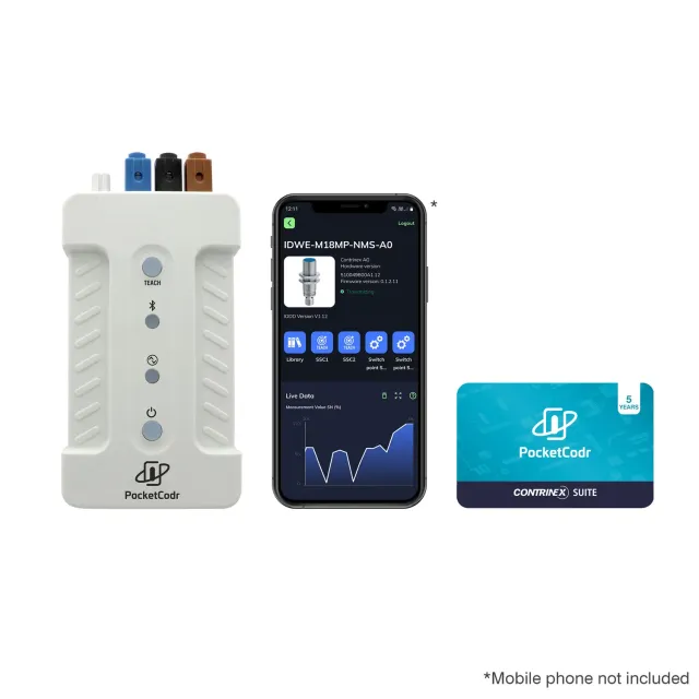 Contrinex PocketCodr kit configuration Suite 5 ans USB-C