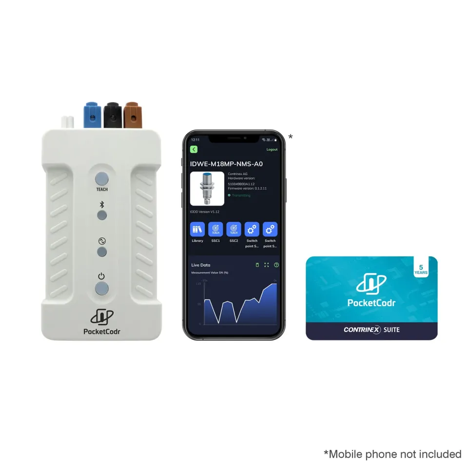 Contrinex PocketCodr kit configuration Suite 5 ans USB-C