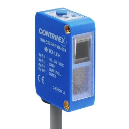 Contrinex C23 capteur objets transparents 0-1000 mm PNP M8