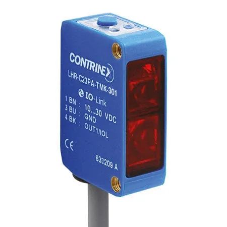 Contrinex C23 LHR-C23PA-TMK-101 capteur photoélectrique 15-250 mm