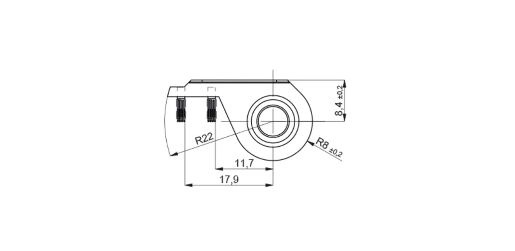 Novotechnik S-152 ensemble curseur pour potentiomètre