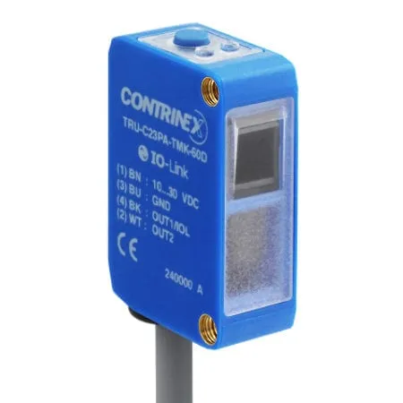 Contrinex C23 capteur objets transparents 0-1000 mm PNP M8