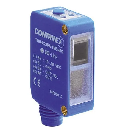 Contrinex C23 capteur objets transparents 0-1000 mm PNP M8