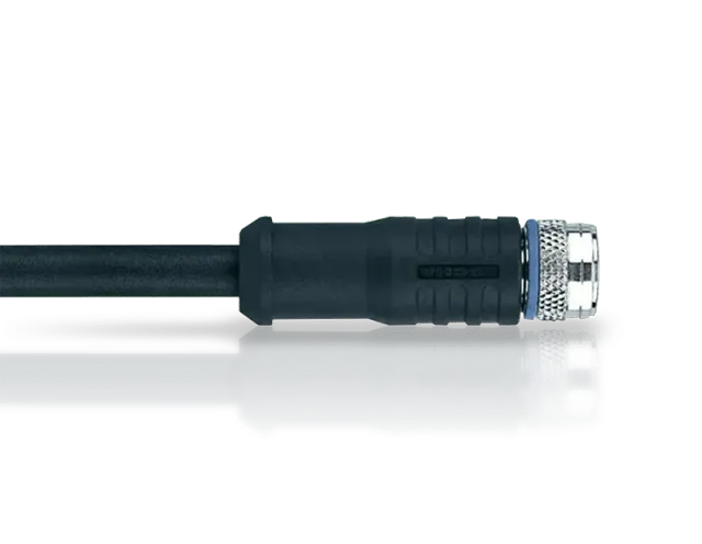 Novotechnik EEM 33-56/58/60 connecteur 3 broches blindé avec câble