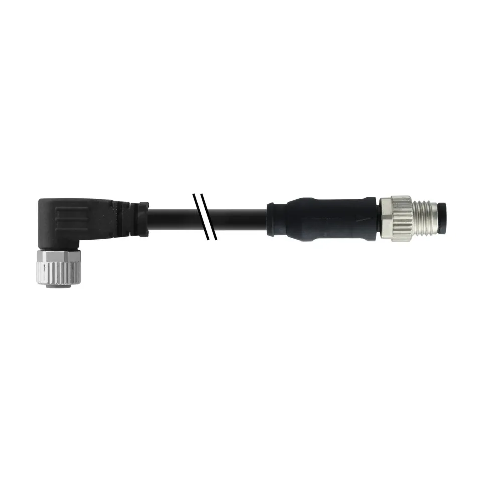 Contrinex S08-3FUW-020 câble M8 2 m PUR 3 fils