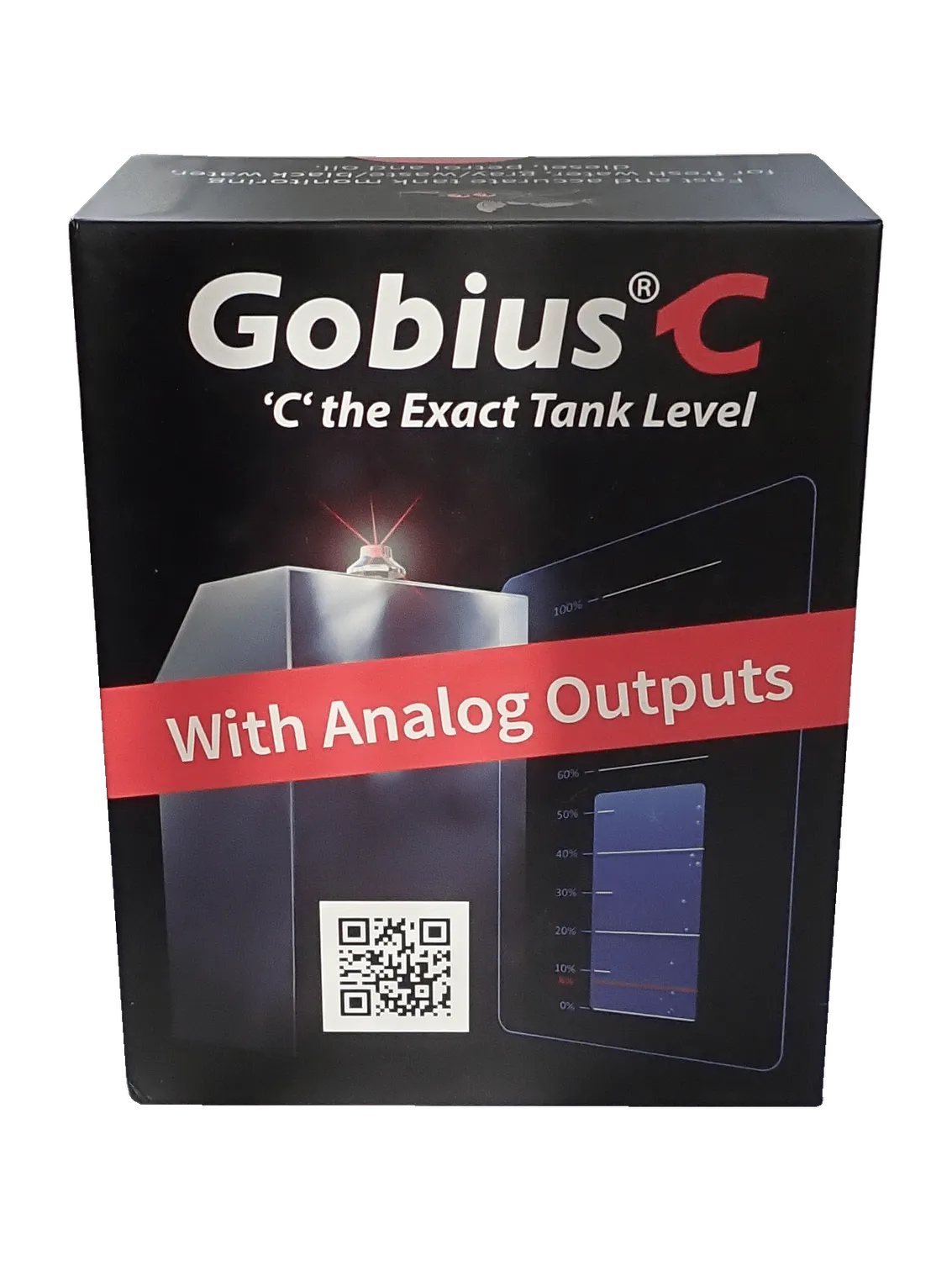 Gobius C capteur niveau continu 0-100% Bluetooth 9-29V