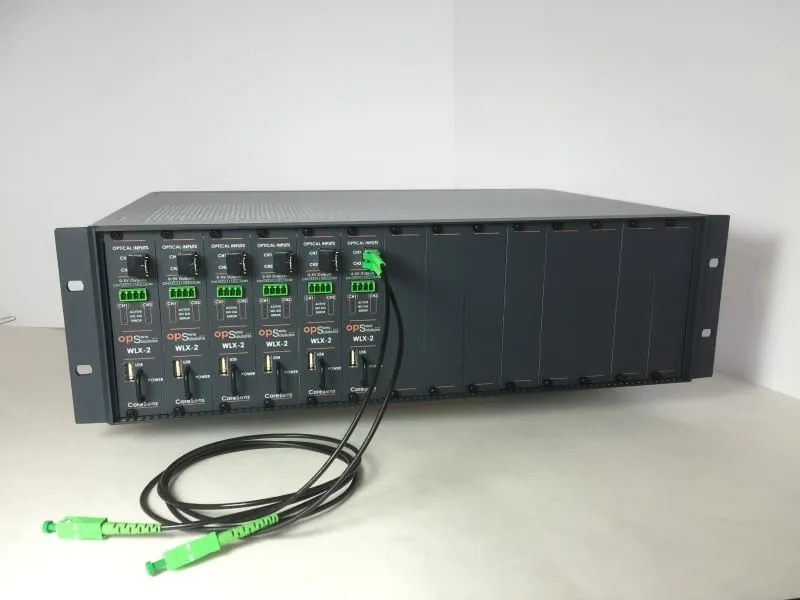 Opsens CoreSens conditionneur fibre optique multivoies synchronisé