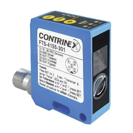 Contrinex FTS-4155-301 capteur couleur 40x50 M12