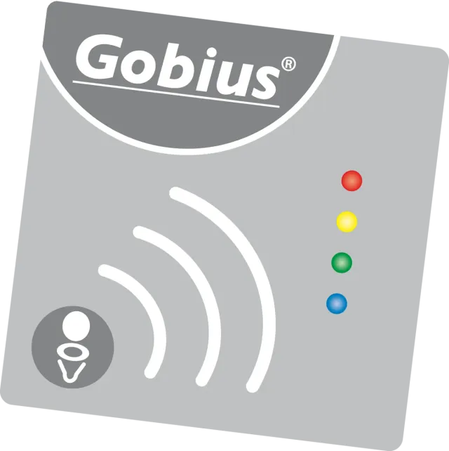 Gobius Panneau eaux noires 4 LED 60x60 mm