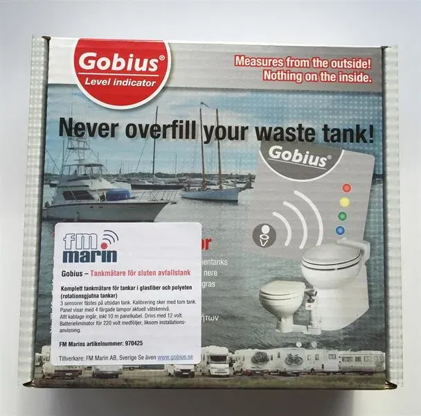 Gobius 4 indicateur niveau cuve 3 capteurs extérieur