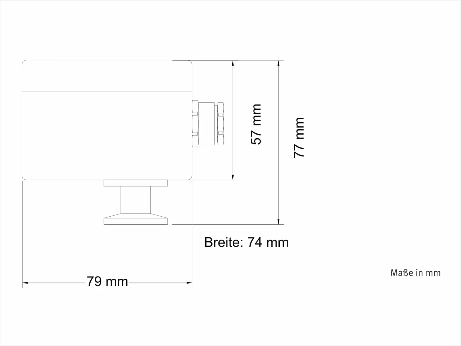 Thyracont VRCI pressostat à vide piezo 1200-1 mbar