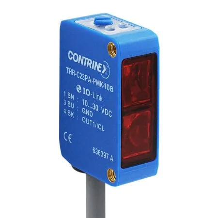 Contrinex C23 capteur transparent 20-4200 mm PNP M8