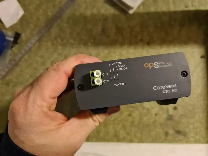 Opsens CoreSens conditionneur fibre optique multivoies synchronisé