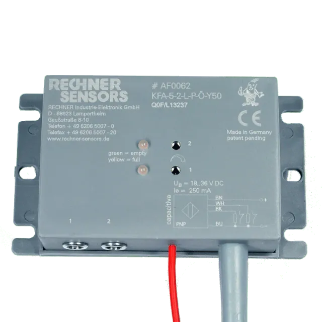 RECHNER KFA-5-2-L-P-Ö-Z02-Y50 contrôleur de niveau capacitif