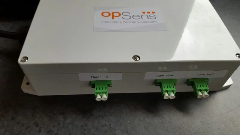 FTMesures Boîte jonction optique capteurs 6 à 48 voies